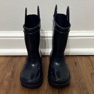 Capelli kids rain boots size 5 Navy